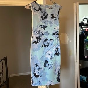 Women’s floral Calvin Klein dress.